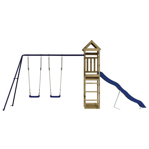 vidaXL Spielturm Impr&auml;gniertes Kiefernholz