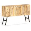 vidaXL Sideboard 118x30x75 cm Massivholz Mango