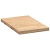 vidaXL K&uuml;chenarbeitsplatte 40x63,5x4 cm Massivholz Eiche Rechteckig