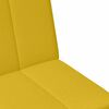 vidaXL Schlafsofa 2-Sitzer mit Fu&szlig;hocker Gelb Samt