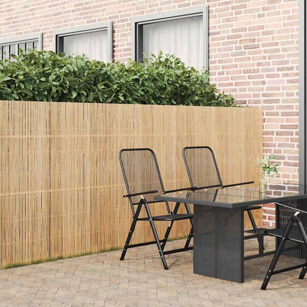 vidaXL Bambuszaun Braun 400 x 150 cm Bambus
