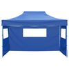 vidaXL Party-Zelt Blau 291 x 431 x 315 cm Oxford-Stoff