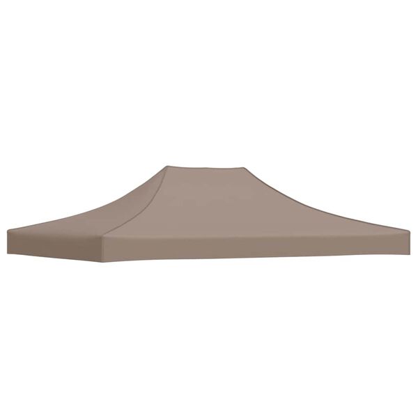 vidaXL Partyzelt-Dach 4x3 m Taupe 270 g/m²