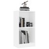 vidaXL B&uuml;cherregal Wei&szlig; 40x24x75 cm Holzwerkstoff