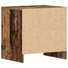 vidaXL Nachttisch 2 pcs Altholz 45 x 34 x 44,5 cm Holzwerkstoff