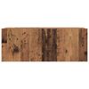 vidaXL TV-Schrankset Wandmontiert 4 pcs Altholz Holzwerkstoff