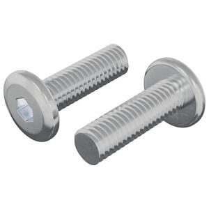vidaXL Schraube 2 stk. Silber 8 x 25 mm Stahl