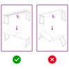 vidaXL Wandregal Dunkelbraun 120x40x(2-4)cm Massivholz Eiche Behandelt