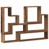 vidaXL Wandregal Wandhalterung Altholz 96 x 12 x 64 cm