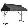 vidaXL Freistehende Markise 300x300 cm Anthrazit