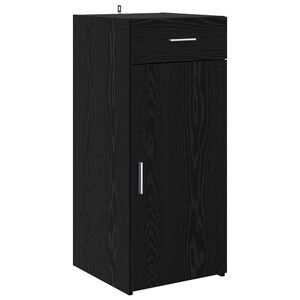 vidaXL Aufbewahrungsschrank Schwarze Eiche 40 x 42,5 x 93 cm