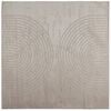 vidaXL Innenteppich GALATI Beige 240 x 240 cm Polyester