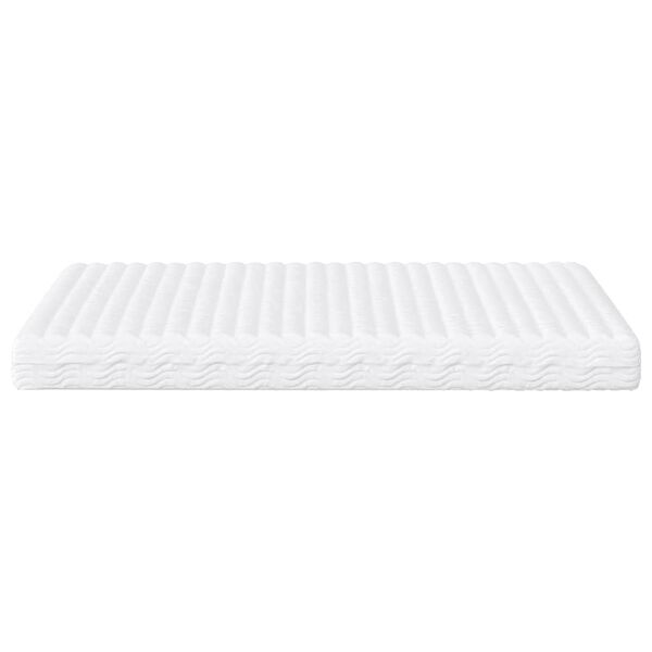 vidaXL Schaumstoffmatratze Wei&szlig; 180x220 cm H&auml;rtegrad H2 H3