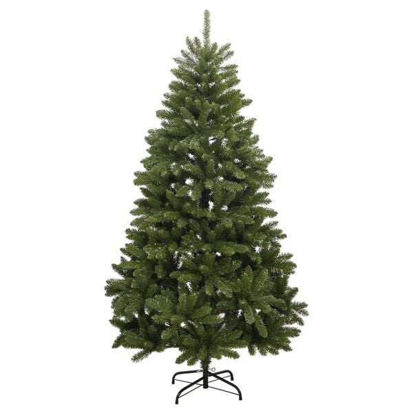 vidaXL Künstlicher Weihnachtsbaum Klappbar mit Ständer Grün 180 cm