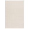 vidaXL Shaggy-Teppich Cremewei&szlig; 240x340 cm Polyester