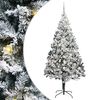 vidaXL K&uuml;nstlicher Weihnachtsbaum Wei&szlig; 210 cm