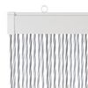 Travellife Insektenschutz f&uuml;r T&uuml;ren Crystal 190x60 cm Wei&szlig; und Grau