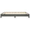 vidaXL Boxspringbettgestell Dunkelgrau 180x200 cm Samt