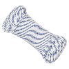 vidaXL Mehrzweck-Allzweckseil 3 mm 50 m Wei&szlig; und Blau PP
