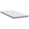 vidaXL Matratze Wei&szlig; 100 x 200 cm Jacquard-Stoff