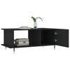 vidaXL Couchtisch Schwarz 90x50x40 cm Holzwerkstoff