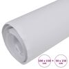 vidaXL Autofolien 2 Stk. Matt-Wei&szlig; 100x150 cm+50x150 cm