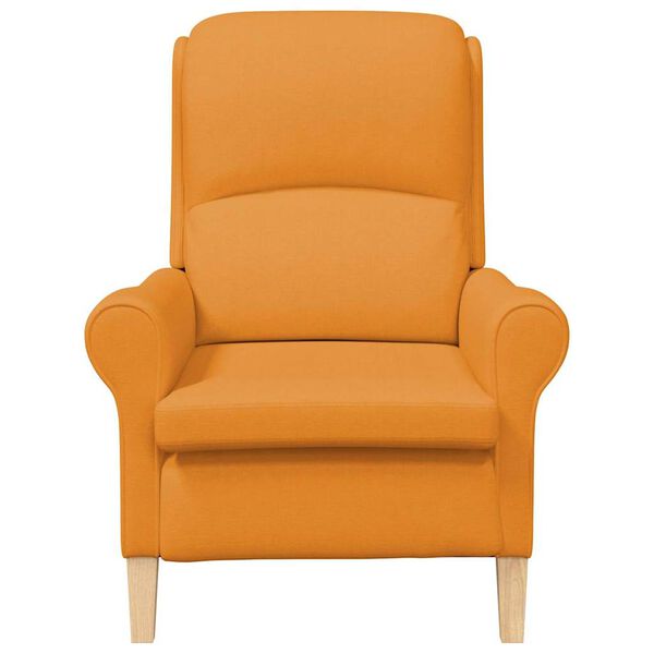 vidaXL Sessel Dunkelgelb 76 x 94 x 102 cm Stoff