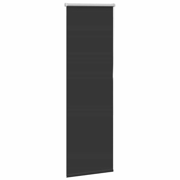 vidaXL Verdunkelungsrollo Schwarz 60x150 cm Stoffbreite 55,7 cm