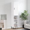 vidaXL Highboard Wei&szlig; 34,5x34x180 cm Holzwerkstoff