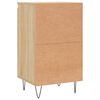 vidaXL Sideboards 2 Stk. Sonoma-Eiche 40x35x70 cm Holzwerkstoff
