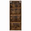 vidaXL H&auml;ngeschrank Ger&auml;ucherte Eiche 40 x 29,5 x 100 cm Holzwerkstoff