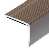 vidaXL Treppenkantenprofil in L-Form 5 Stk. Aluminium 100cm Braun