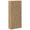 vidaXL Schuhschrank Artisan-Eiche 80x35,5x180 cm Holzwerkstoff