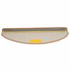 vidaXL Stufenmatten 20 Stk. 65x21x4 cm Beige Halbrund Gro&szlig;