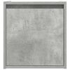 vidaXL Wand-Nachttische 2 Stk. Betongrau 38x34x40 cm