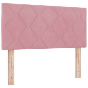 vidaXL Kopfteil Rosa 90 cm Samt