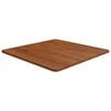 vidaXL Tischplatte Quadratisch Dunkelbraun 60x60x1,5cm Eiche Behandelt