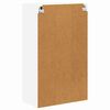 vidaXL K&uuml;chenschrank Hochglanz Wei&szlig; 60 x 31 x 100 cm Holzwerkstoff