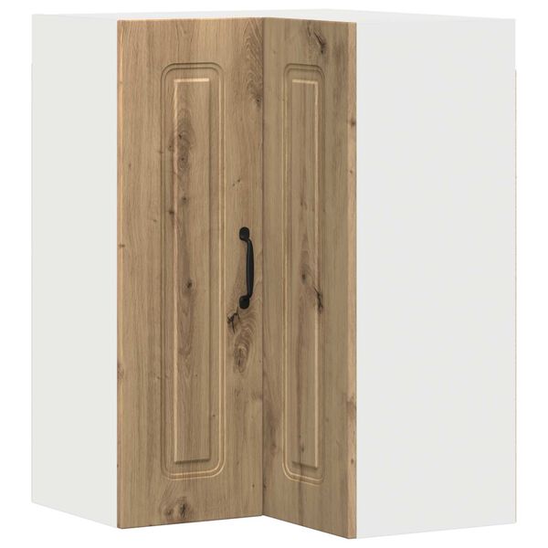 vidaXL K&uuml;chenschrank mit Speicher Kalmar Artisan-Eiche 57 x 57 x 80 cm