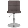 vidaXL Esszimmerst&uuml;hle 6 Stk. Drehbar Taupe Stoff