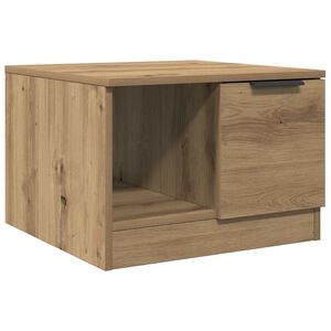 vidaXL Couchtisch Artisan-Eiche 50x50x36 cm Holzwerkstoff