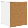 vidaXL Katzenhaus Wei&szlig; 53 x 52 x 62 cm Holzwerkstoff