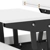 vidaXL Couchtisch Wei&szlig; 55 x 54,5 x 45 cm Holzwerkstoff