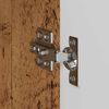 vidaXL TV-Wandschrank 2 pcs Altholz 59,5 x 31 x 40 cm Holzwerkstoff