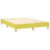 vidaXL Boxspringbett mit Matratze Gr&uuml;n 140x200 cm Stoff