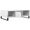 vidaXL Couchtisch Wei&szlig; 104x60x35 cm Holzwerkstoff