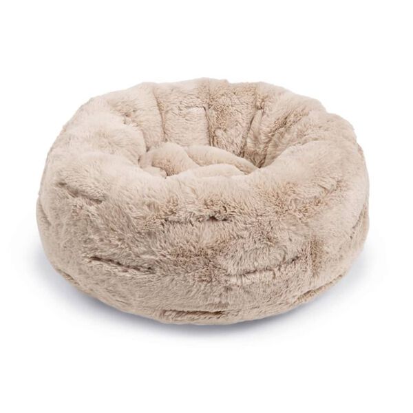 Designed by Lotte Liegekorb f&uuml;r Hunde Xanto Rund 50x20 cm Beige