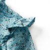 Kinderkleid mit langen &Auml;rmeln Blau 116