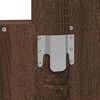 vidaXL Schminktisch mit Schubladen Braun 60 x 40 x 70 cm Holzwerkstoff