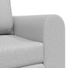 vidaXL Schlafsofa 60cm Wolkengrau Stoff